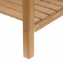 Planteringsbord med Handfat, Naturligt 117 x 45 x 121 cm