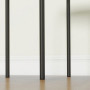Matstol - Pall 4-pack Stapelbara Metallram Krämvit Sammet