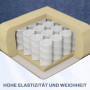 Relax Massage Fåtölj med Liggfunktion 98 x 90 x 98 cm Blå