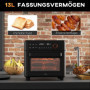 Miniugn med Varmluftsfritös 12 Program, 1200 W