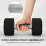 Hantelset 2 x 10 kg - Push Up Bars Svart