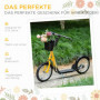Sparkcykel - Skoter med Luftgummi Däck Orange 5-12 år