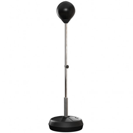 Boxningsboll Stående Barn Justerbar Höjd med Handskar H. 125 -145 cm Svart