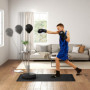 Boxningsboll Stående Barn Justerbar Höjd med Handskar H. 125 -145 cm Svart