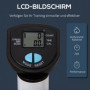 Stepper / Trappmaskin med Justerbar Motstånd, LCD-skärm Vit Blå