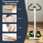 Stepper / Trappmaskin med Justerbar Motstånd, LCD-skärm Vit Grön
