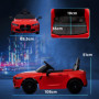 Elbil för Barn BMW M4 med Fjärrkontroll Röd