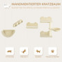 Klättervägg - Klösträd med Hängmatta Beige
