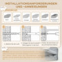 Klättervägg - Katträd med Hängmatta Grå
