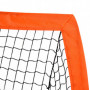 Fotbollsmål Hopfällbart x2 Set 186 x 90 x 89 cm Orange