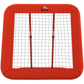 Football Rebound Net Justerbar och Hopfällbar 128 x 118 x 108-120 c...