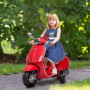 Vespa El Motorcykel för barn med Musik & Strålkastarev 3 km/h Röd