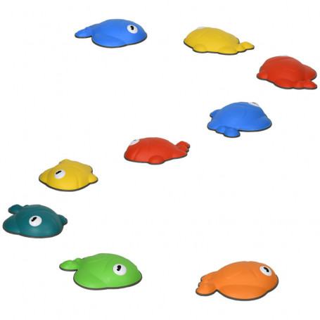 Balansstenar för Barn 9 st Halkfria