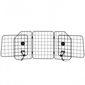 Bil Hundgaller Justerbar 93 - 150 cm Svart