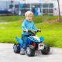 Elektrisk Mini-Fyrhjuling ATV För barn 1,5–3 år, maxvikt 25 kg, Blå