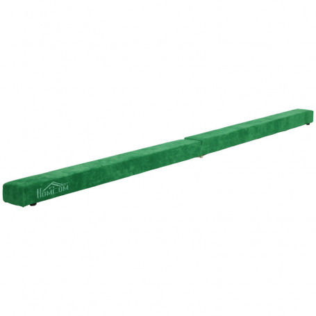 Balansbalk Hopfällbar upp till 120 kg 210 x 10 x 6,5 cm Grön
