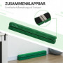 Balansbalk Hopfällbar upp till 120 kg 210 x 10 x 6,5 cm Grön