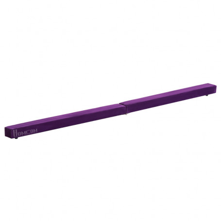 Balansbalk Hopfällbar upp till 120 kg Lila 210 x 10 x 6,5 cm