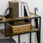 Konsolbord 4-Nivåer Industriell Vintage brun  99,6 x 33,6 x 74 cm