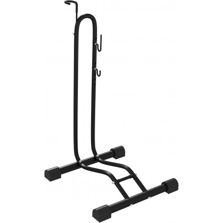 Cykelställ Vertikalt/Horisontellt 45 x 44 x 118 cm Svart