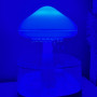 Luftfuktare Med Vattendroppe Diffusor LED Nattljus / Regneffekt, Nattlampa