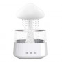Luftfuktare Med Vattendroppe Diffusor LED Nattljus / Regneffekt, Nattlampa