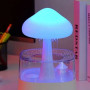 Luftfuktare Med Vattendroppe Diffusor LED Nattljus / Regneffekt, Nattlampa