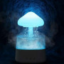 Luftfuktare Med Vattendroppe Diffusor LED Nattljus / Regneffekt, Nattlampa