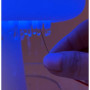 Luftfuktare Med Vattendroppe Diffusor LED Nattljus / Regneffekt, Nattlampa