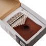 Musikinstrument Kalimba 17-nyckels – Komplett Set med Stämningshammare, Tumskydd och Tillbehör