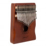 Musikinstrument Kalimba 17-nyckels – Komplett Set med Stämningshammare, Tumskydd och Tillbehör