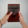 Musikinstrument Kalimba 17-nyckels – Komplett Set med Stämningshammare, Tumskydd och Tillbehör
