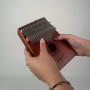 Musikinstrument Kalimba 17-nyckels – Komplett Set med Stämningshammare, Tumskydd och Tillbehör