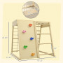 Inomhus Klättring Kit för Barn Multiplay Sportset med Gunga 120 x 105 x 120 cm