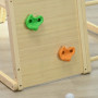 Inomhus Klättring Kit för Barn Multiplay Sportset med Gunga 120 x 105 x 120 cm