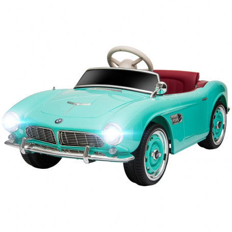 Elbil för Barn BMW 507 Retro Vintage med Fjärrkontroll Grön