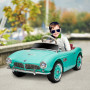 Elbil för Barn BMW 507 Retro Vintage med Fjärrkontroll Grön