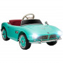 Elbil för Barn BMW 507 Retro Vintage med Fjärrkontroll Grön