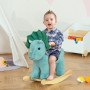 Gungdjur Dinosaurie Design med Ljud Grön för Barn 3-6 år