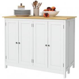 Köksö med sittplatser -Fällbord till 2 Personer + 2 Barstolar, 2 Sk...