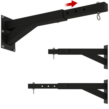 Väggfäste för boxningssäck – justerbart 5 lägen, med kedjor & 360° ...