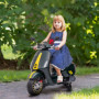 Vespa El Motorcykel för Barn 3 km/h med Musik & Strålkastarev - Mörkgrön