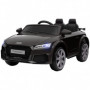 Elbil för 2 Barn med Fjärrkontroll Audi TT RS Roadster, 3 km/h Svart