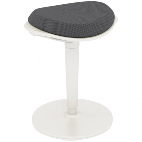Ergonamisk Kontorspall Aktivt Sits, Höjdjusterbar 56.5 - 71.5 cm, 120 kg, Grå
