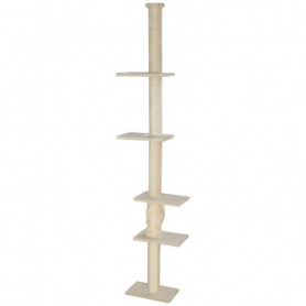 Klösträd i Tak Höjd 225 - 275 cm Stabil Bas Krämvit