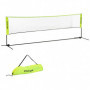 Badmintonnät Höjdjusterbart 420 x 107-155 cm med Väska