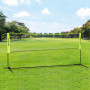 Badmintonnät Höjdjusterbart 420 x 107-155 cm med Väska