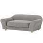 Hundsäng Soffa Tjock Tvättbar Kudde, 86.5 x52.5 x 33 cm Grå