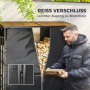 Vedställsöverdrag 2 st 174 x 173 & 174 x 161,5 Svart