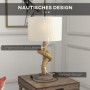 Bordslampa i Maritim Stil 30 x 30 x 55 cm